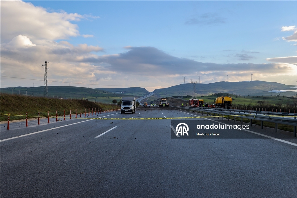 Balıkesir'de F-16 uçağının kaza kırıma uğraması sonucu pilot şehit oldu
