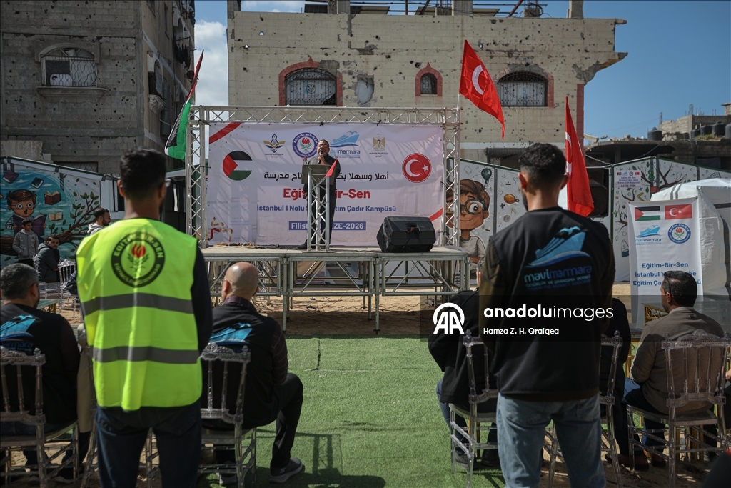 بدعم تركي.. افتتاح مدرسة جديدة في مخيم الشاطئ بمدينة غزة