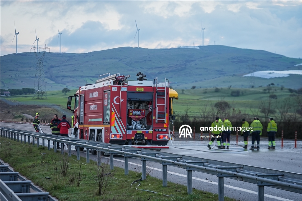 Balıkesir'de F-16 uçağının kaza kırıma uğraması sonucu pilot şehit oldu