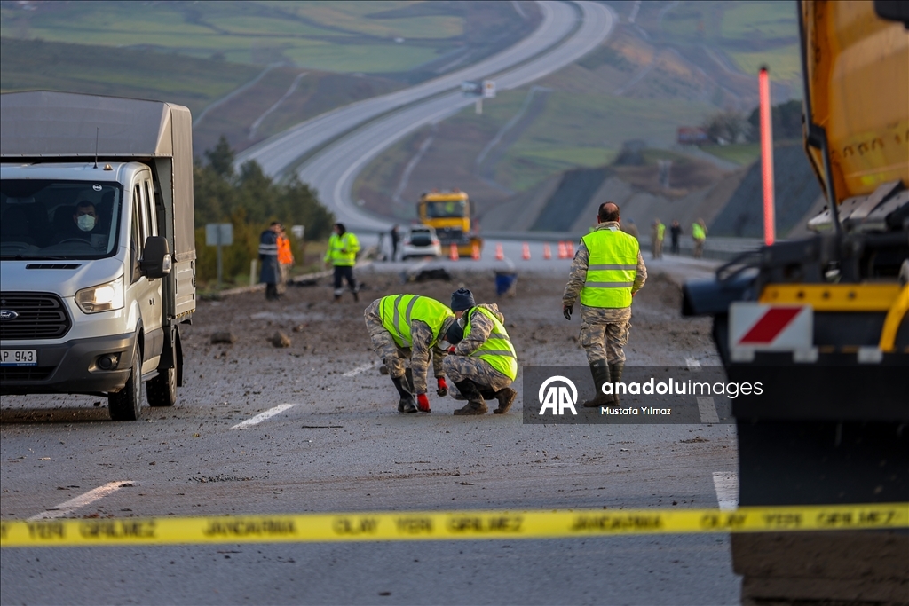 Balıkesir'de F-16 uçağının kaza kırıma uğraması sonucu pilot şehit oldu