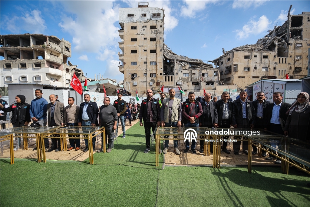 بدعم تركي.. افتتاح مدرسة جديدة في مخيم الشاطئ بمدينة غزة