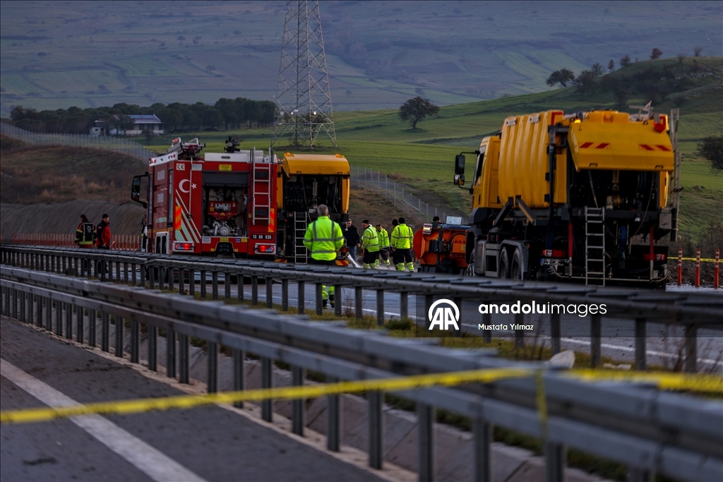 Balıkesir'de F-16 uçağının kaza kırıma uğraması sonucu pilot şehit oldu
