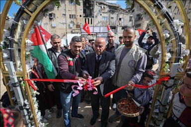بدعم تركي.. افتتاح مدرسة جديدة في مخيم الشاطئ بمدينة غزة