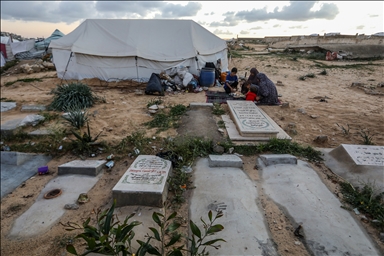 Yerinden edilmiş Gazzeli aile, ramazanı buruk karşılıyor