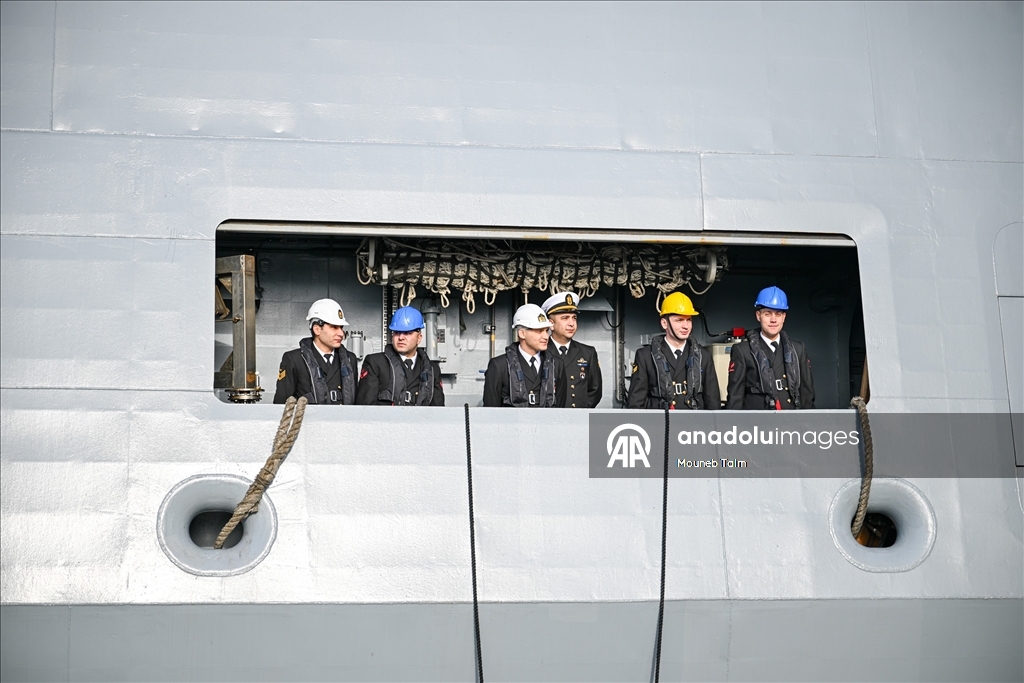 NATO Tatbikatı kapsamında Türk savaş gemileri Rotterdam’da