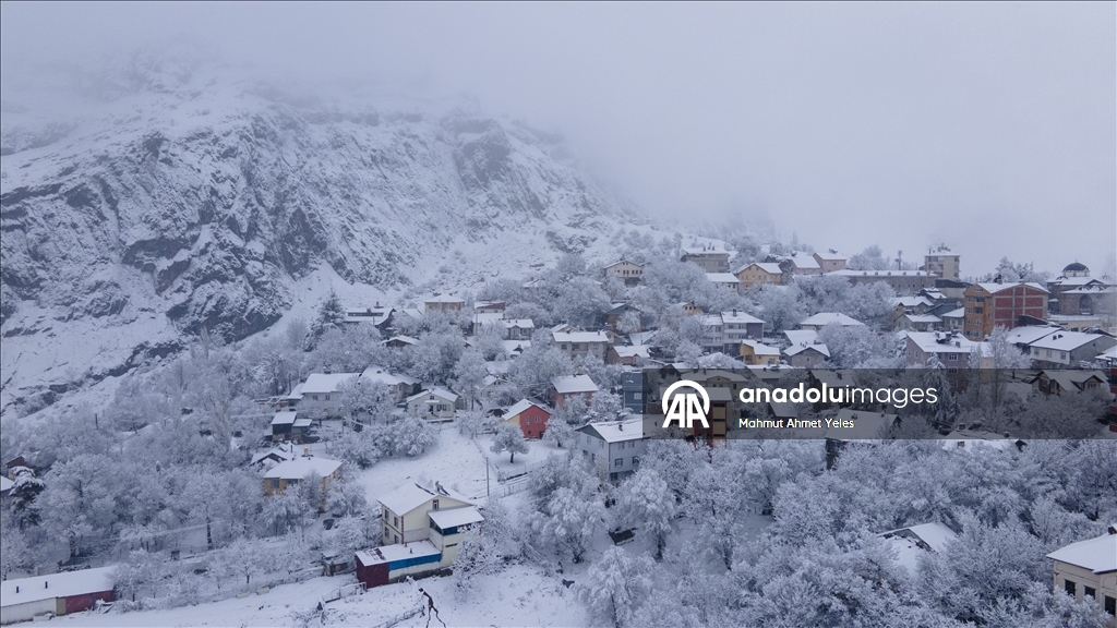 Giresun'da kar etkili oldu