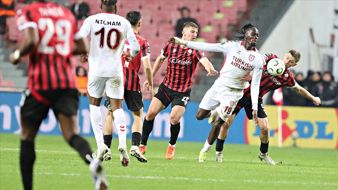 Samsunspor, Shkendija’yı 4-0 yenerek son 16’ya yükseldi