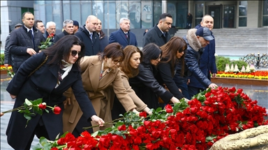 Azerbaycan'da Hocalı Katliamı'nın kurbanları anılıyor
