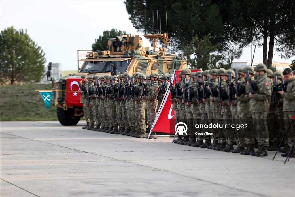 Almanya'daki Steadfast Dart 2026 Tatbikatı'ndan dönen askerler için Tekirdağ'da tören yapıldı