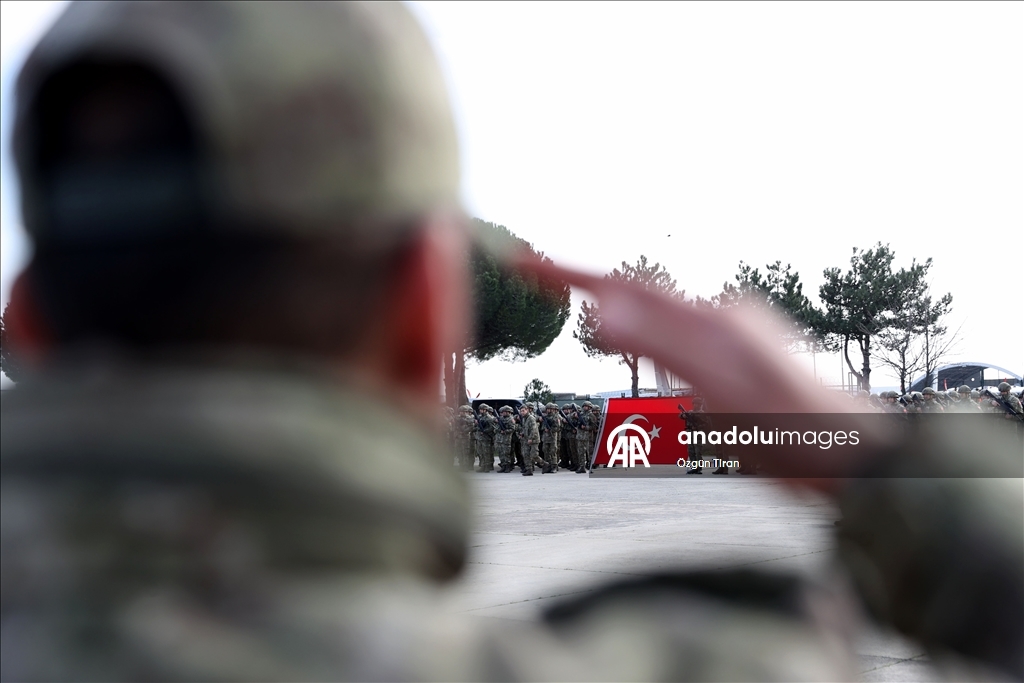 Almanya'daki Steadfast Dart 2026 Tatbikatı'ndan dönen askerler için Tekirdağ'da tören yapıldı