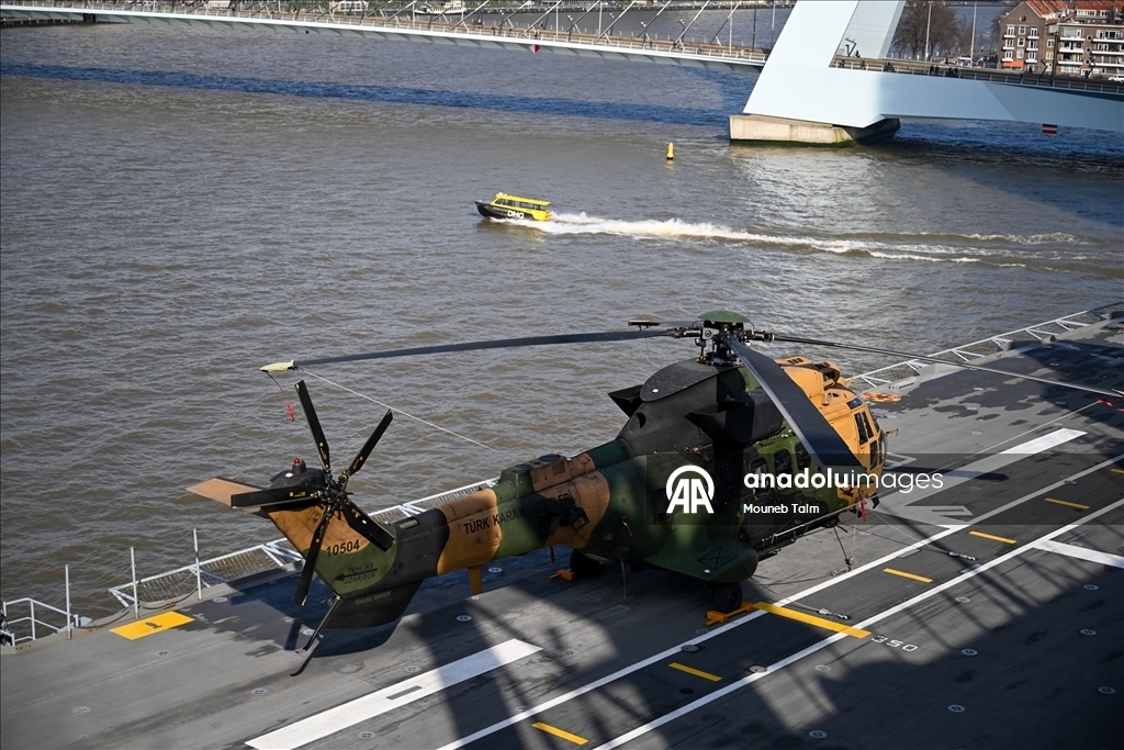 Присутствие корабля ВМС Турции TCG Anadolu в порту Роттердама вызвало широкий резонанс в нидерландских СМИ 2
