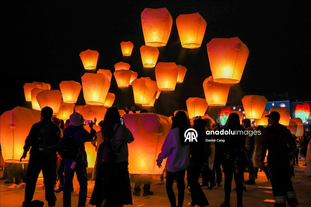 Taiwan celebrates Sky Lantern Festival