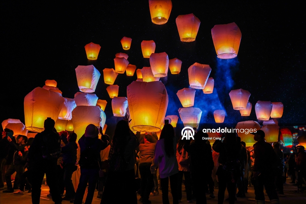 Taiwan celebrates Sky Lantern Festival