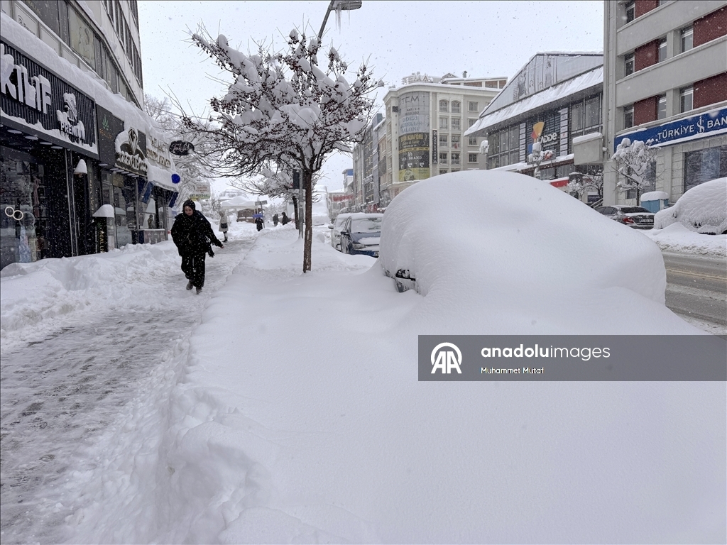 В многих регионах Турции наблюдается снег и холодная погода 18