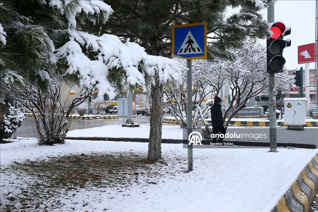 В многих регионах Турции наблюдается снег и холодная погода 31
