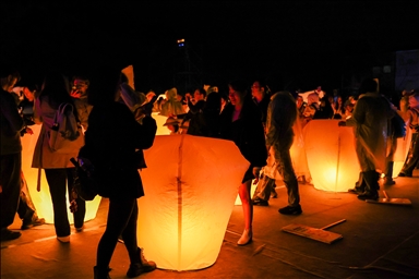  Taiwan celebrates Sky Lantern Festival