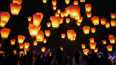 Tayvan’da Gökyüzü Fener Festivali kutlandı