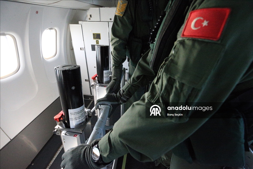 Türk donanmasının havadaki gözü kulağı P-72 uçağı NATO tatbikatında denizaltı avında