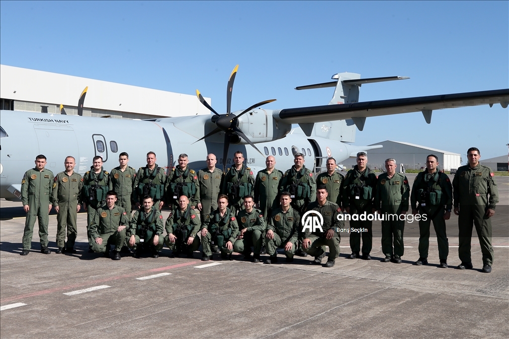 Türk donanmasının havadaki gözü kulağı P-72 uçağı NATO tatbikatında denizaltı avında