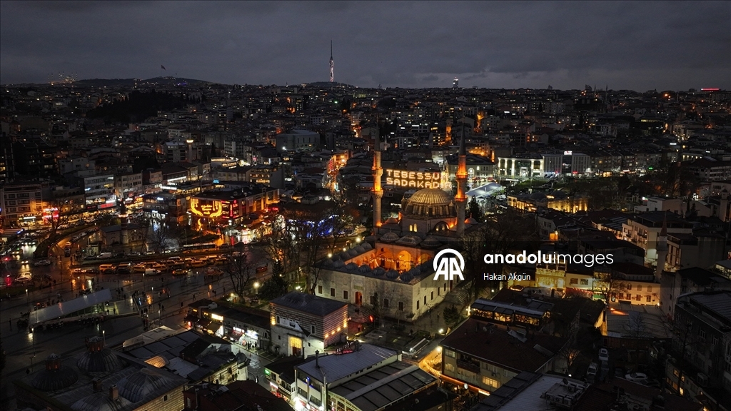 Valide-i Cedid Camisi havadan görüntülendi