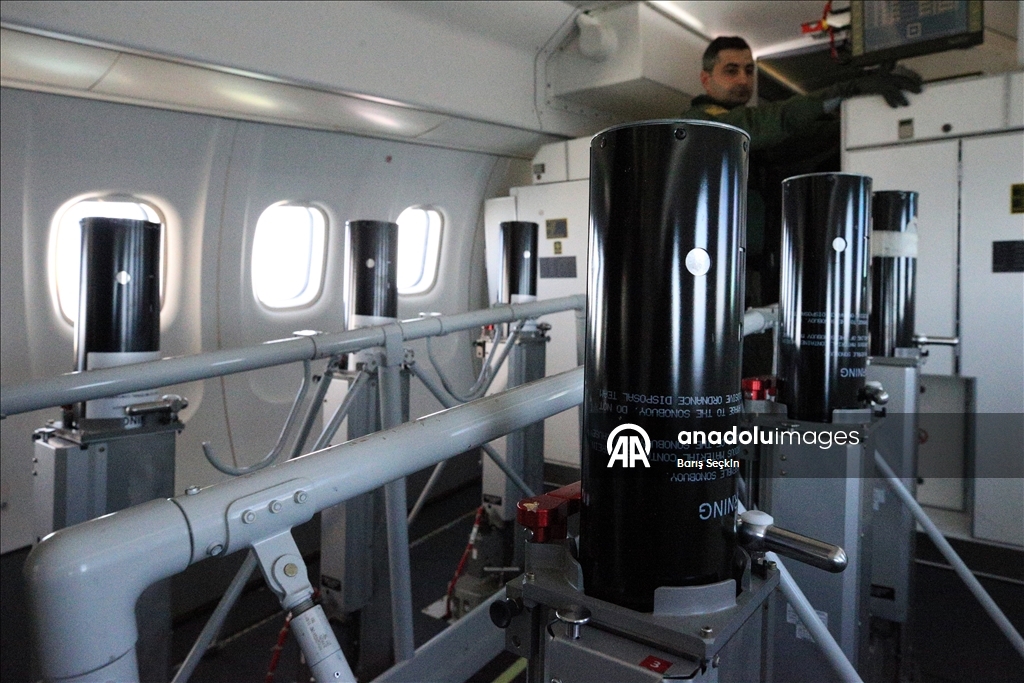 Türk donanmasının havadaki gözü kulağı P-72 uçağı NATO tatbikatında denizaltı avında