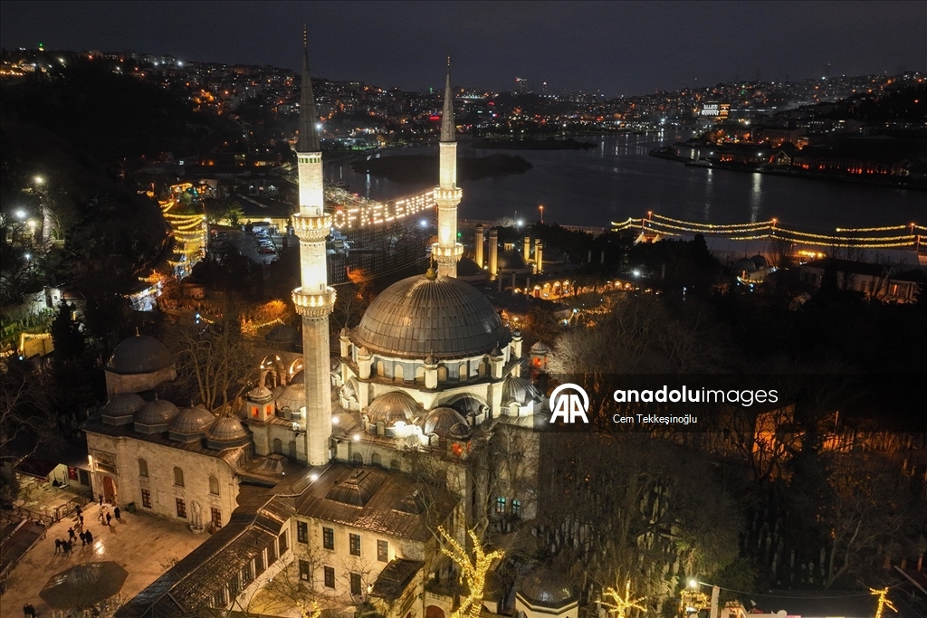 Eyüpsultan Camisi havadan görüntülendi