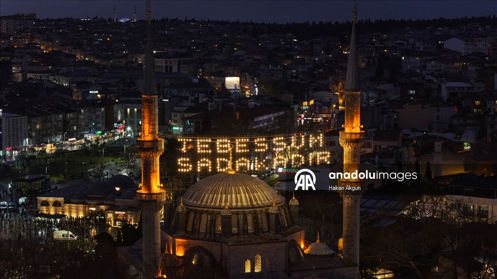 Valide-i Cedid Camisi havadan görüntülendi