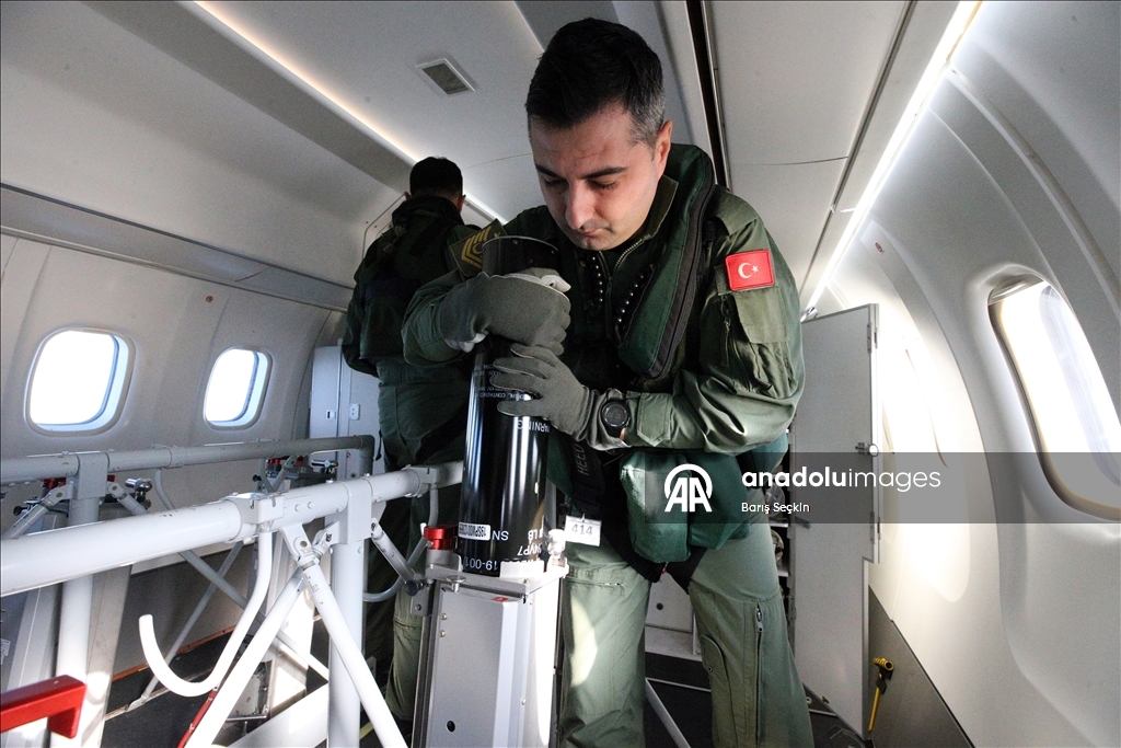 Türk donanmasının havadaki gözü kulağı P-72 uçağı NATO tatbikatında denizaltı avında