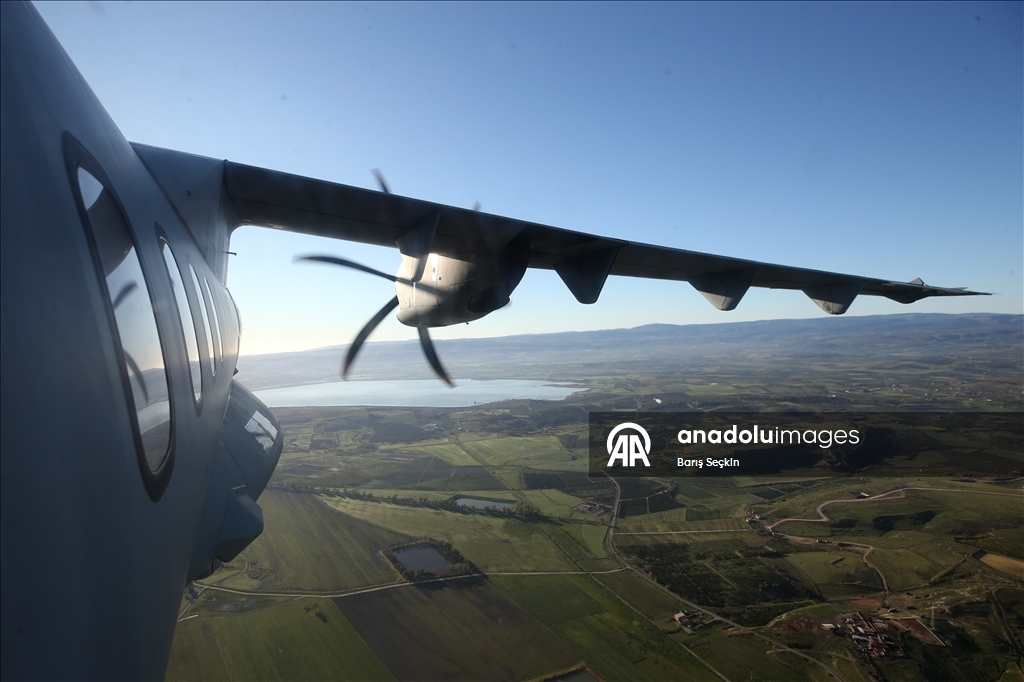 Türk donanmasının havadaki gözü kulağı P-72 uçağı NATO tatbikatında denizaltı avında