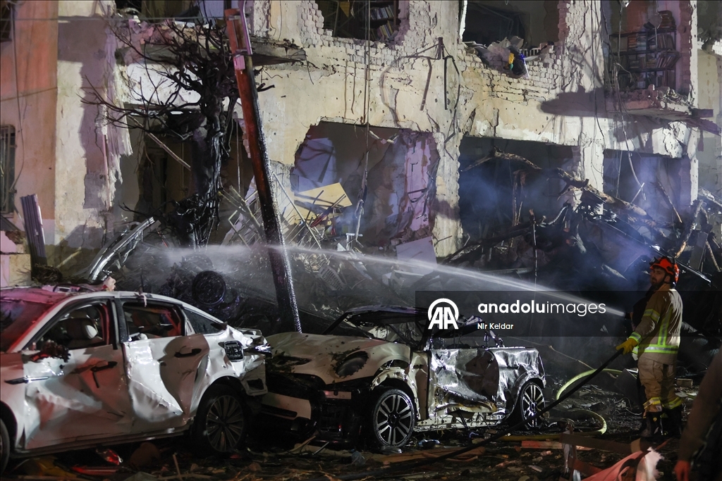 В Тель-Авиве в результате ракетной атаки Ирана погиб 1, ранены 4 человека