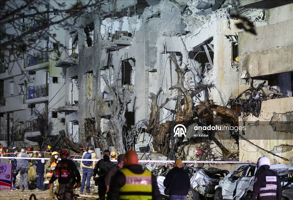 В Тель-Авиве в результате ракетной атаки Ирана погиб 1, ранены 4 человека