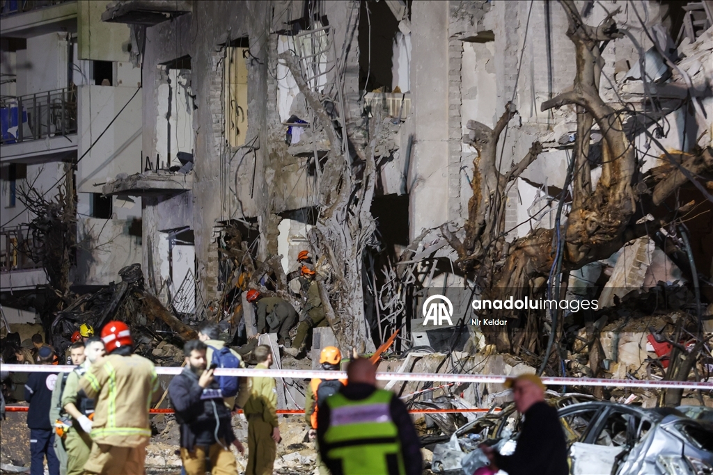 В Тель-Авиве в результате ракетной атаки Ирана погиб 1, ранены 4 человека