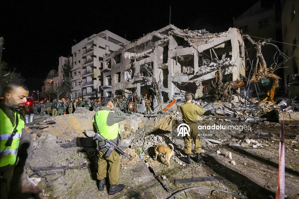 В Тель-Авиве в результате ракетной атаки Ирана погиб 1, ранены 4 человека