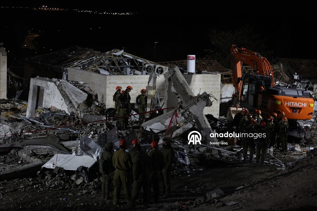 İran'ın İsrail'e düzenlediği füze saldırısında 9 kişi öldü