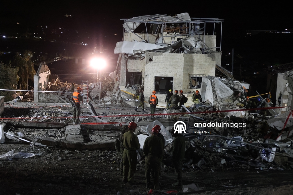 İran'ın İsrail'e düzenlediği füze saldırısında 9 kişi öldü