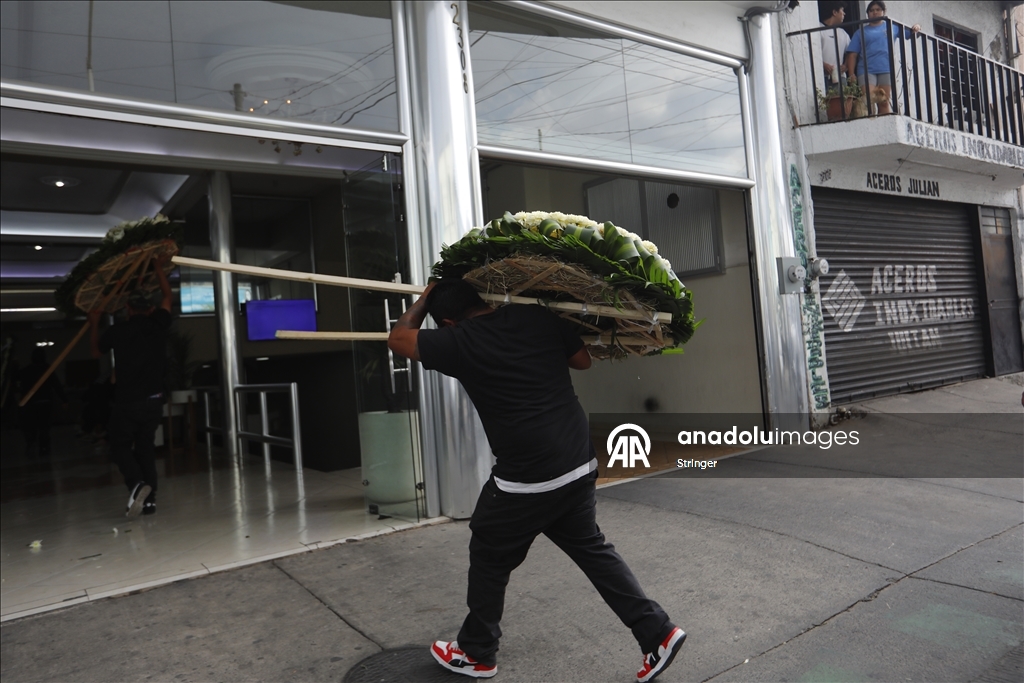 В Гвадалахаре продолжается подготовка к предполагаемым похоронам наркобарона Эль Менчо