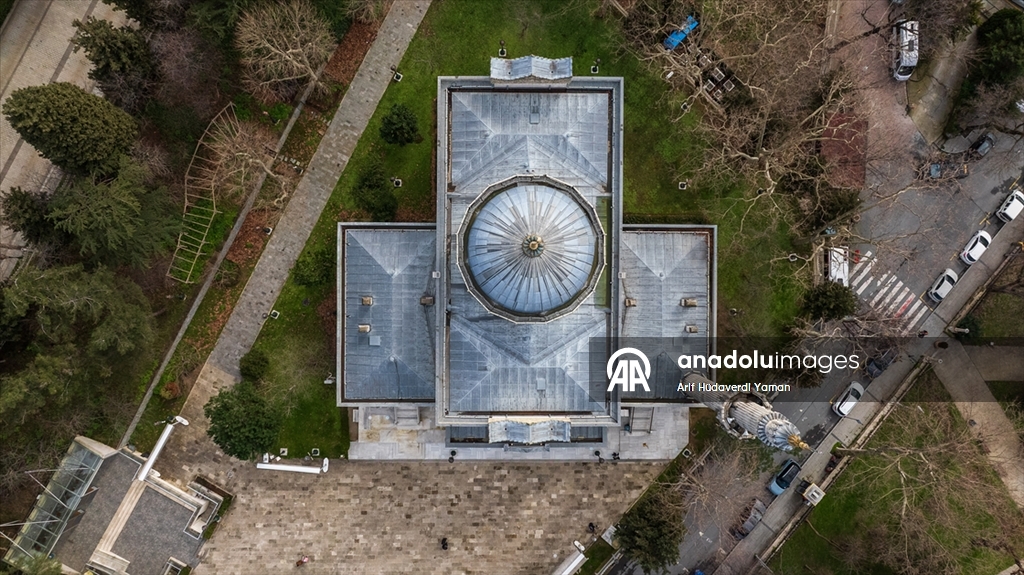 2. Abdülhamid'in el izlerini taşıyan Yıldız Hamidiye Camisi