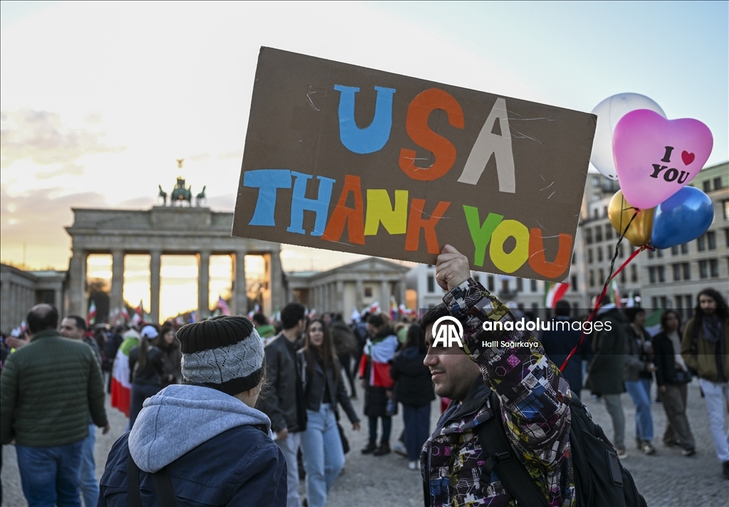 Акция протеста в Берлине