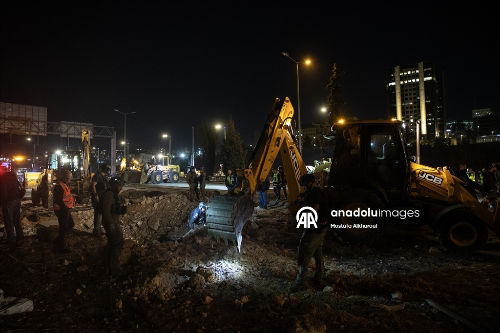 Шесть человек ранены в результате падения иранской ракеты в Иерусалиме