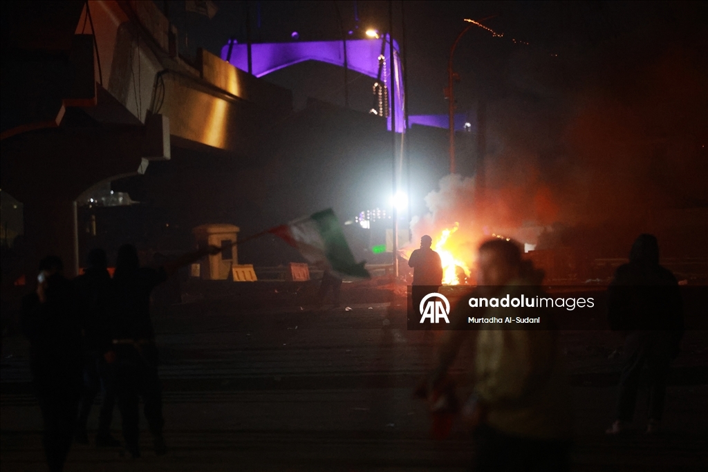 Силы безопасности Ирака вмешиваются в действия протестующих у «Зеленой зоны»