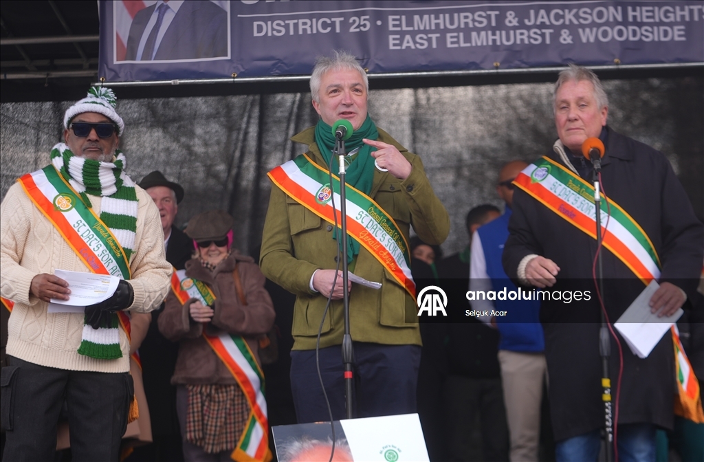 В Нью-Йорке прошел марш в честь Дня святого Патрика