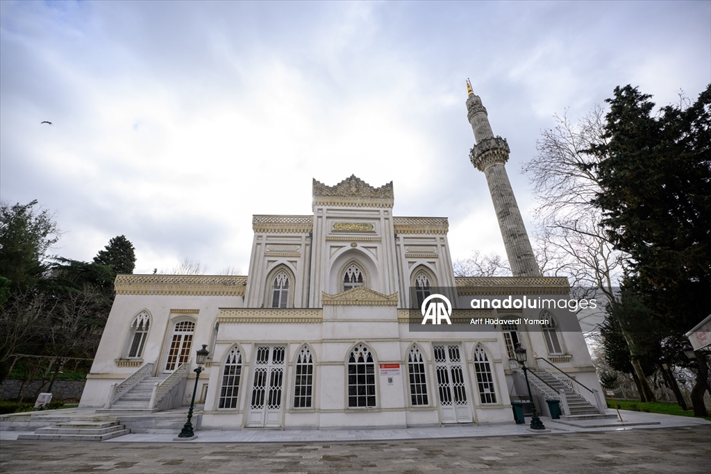 2. Abdülhamid'in el izlerini taşıyan Yıldız Hamidiye Camisi
