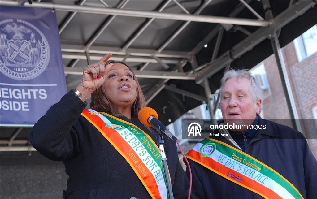 В Нью-Йорке прошел марш в честь Дня святого Патрика