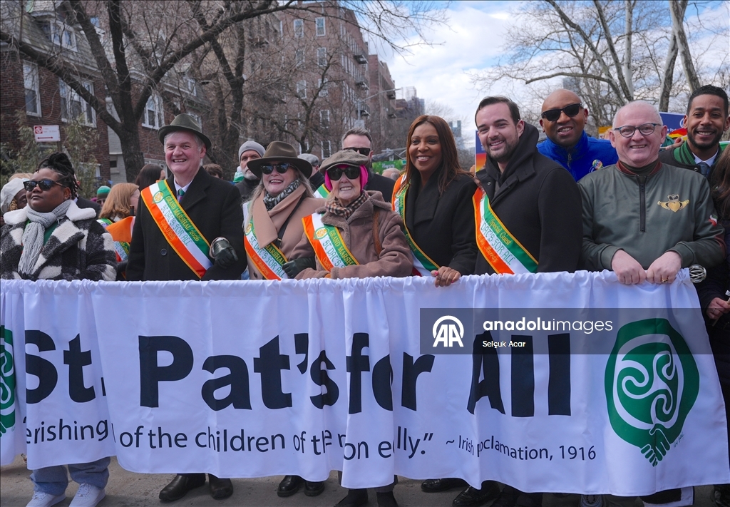В Нью-Йорке прошел марш в честь Дня святого Патрика