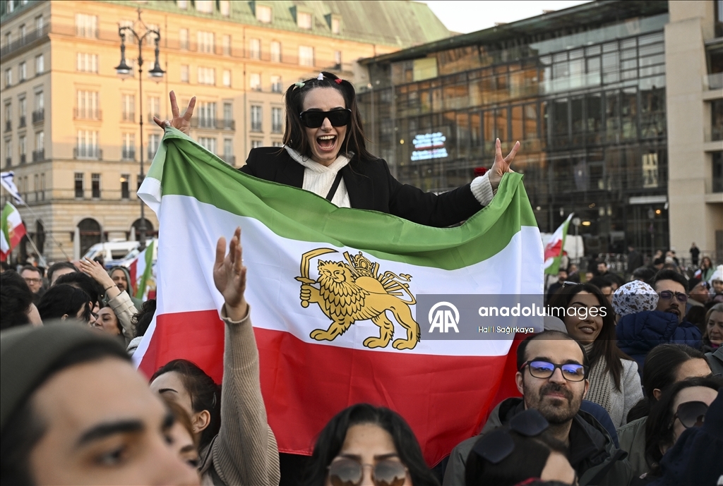 Акция протеста в Берлине