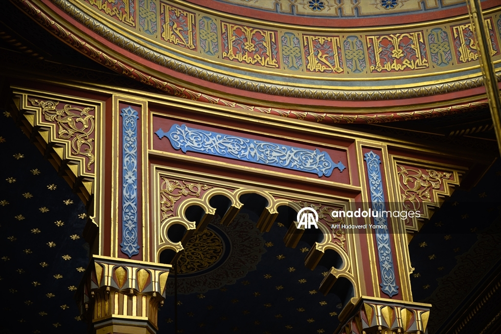 2. Abdülhamid'in el izlerini taşıyan Yıldız Hamidiye Camisi