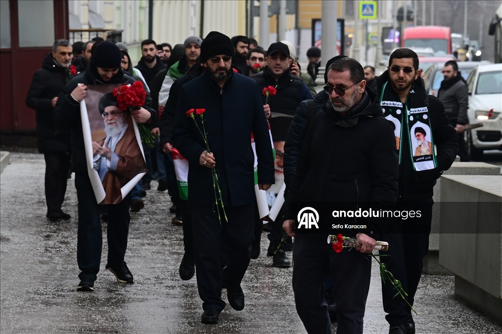 ABD ve İsrail'in İran'a yönelik saldırıları Moskova’’da protesto edildi