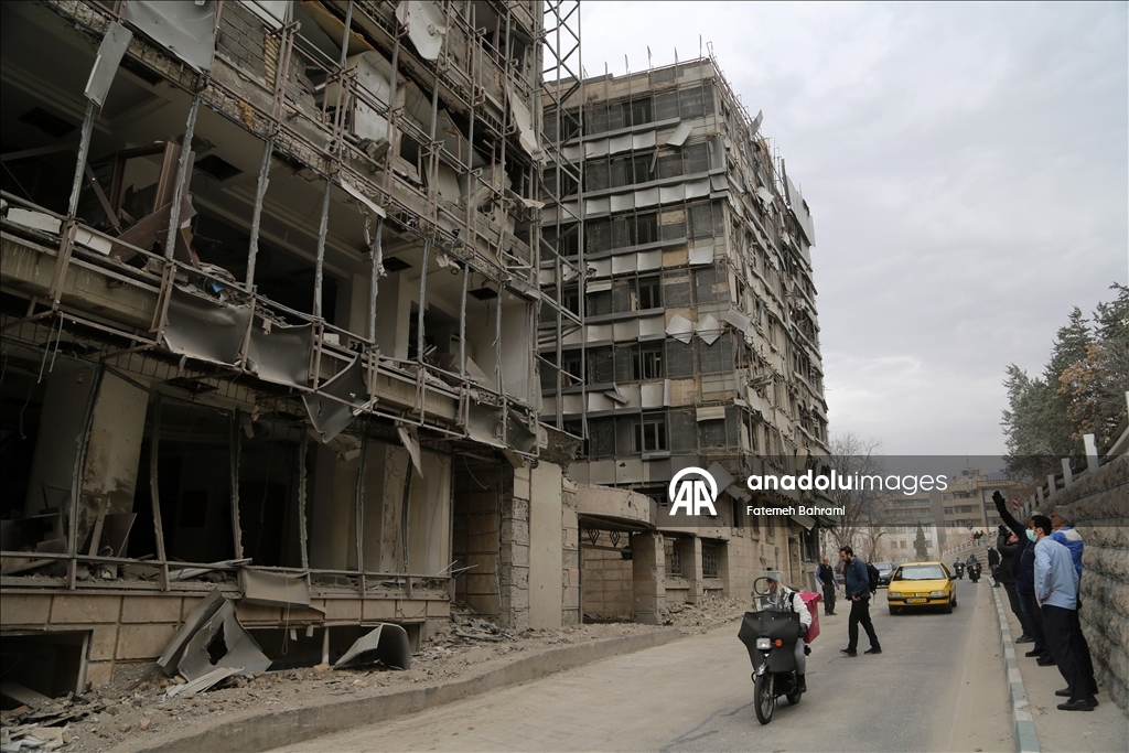 Tahran’ın kuzeyindeki Gandi Hastanesi ABD-İsrail saldırısında hasar gördü