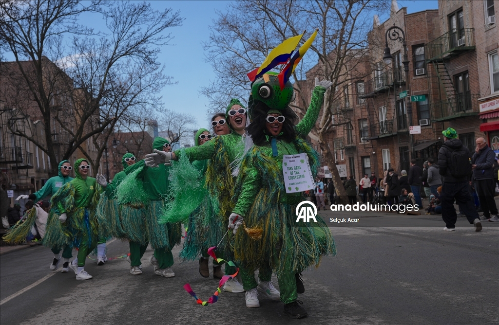 В Нью-Йорке прошел марш в честь Дня святого Патрика