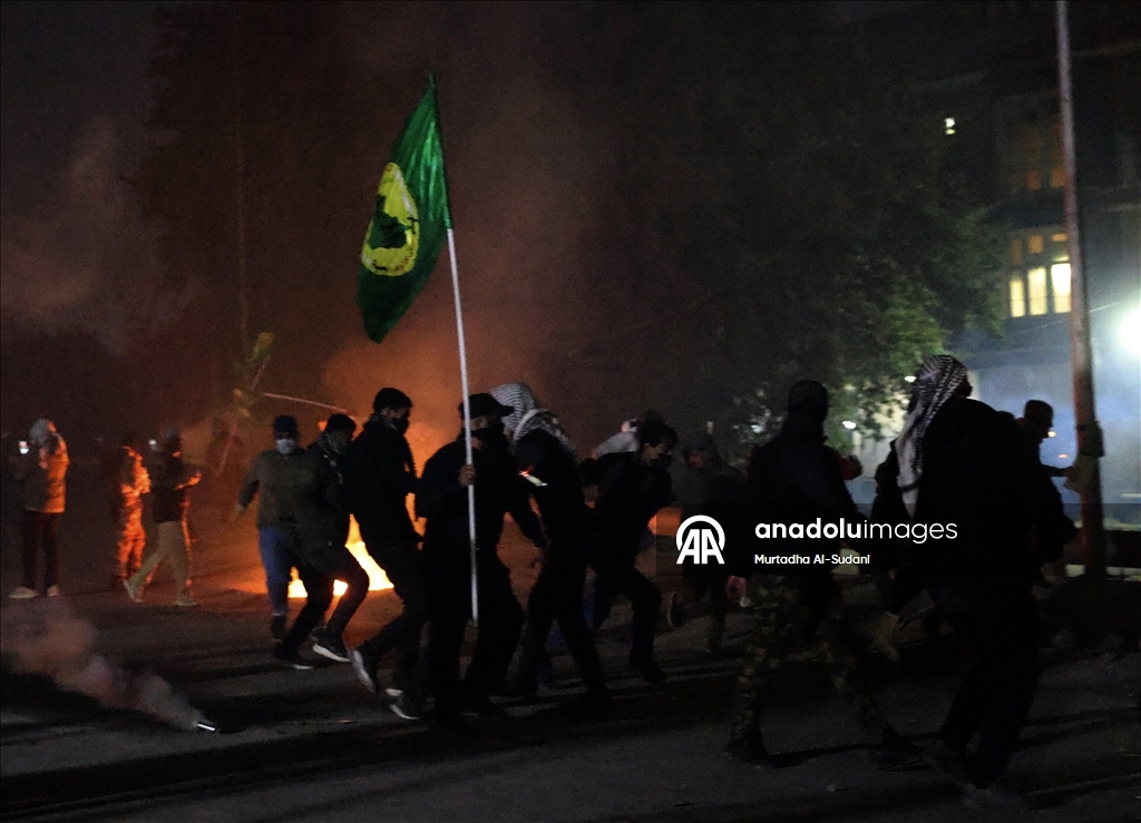 Силы безопасности Ирака вмешиваются в действия протестующих у «Зеленой зоны»